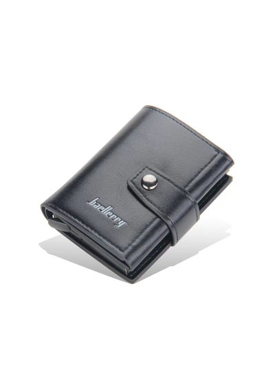 اشتري Leather Wallet Black في السعودية