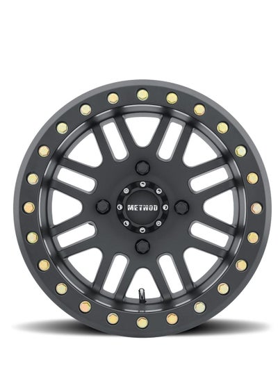 اشتري Method Race Wheels 406 UTV Beadlock Matte Black 14x10" 4x156", 2mm offset 5.3" Backspace, MR40641046555B… في الامارات