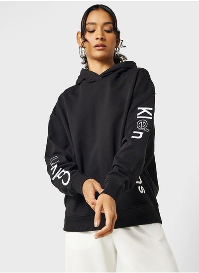 Buy High Neck Graphic Hoodie in Saudi Arabia