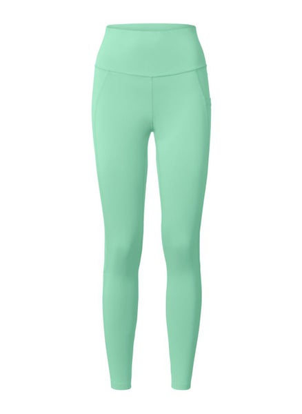 Buy Women Sportswear Training Leggings, Mint Green in UAE