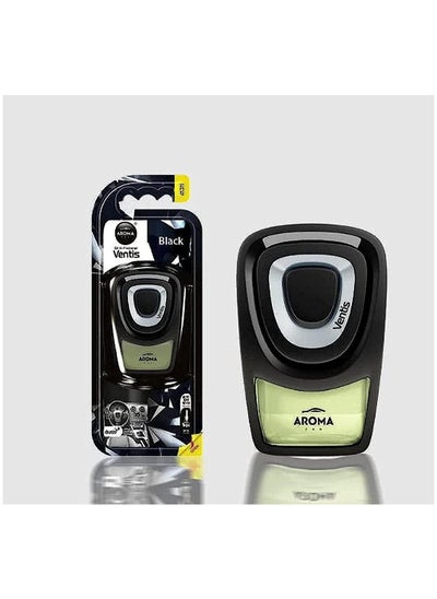 اشتري Aroma Ventis Black Ice Car Air Vent Air Freshener 8ML 3 Time More Intense (Made In France) في مصر