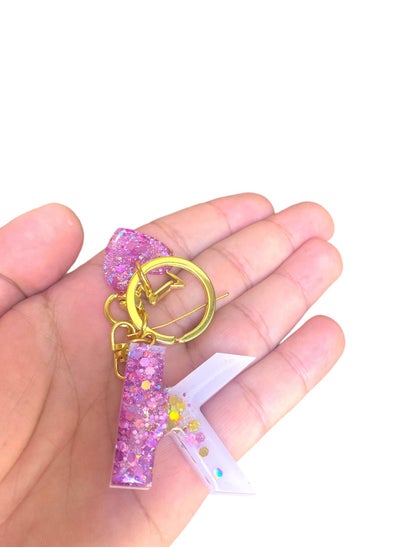 Buy HandMade Key Chain Product, English Letter  And Nice As a Gift in UAE