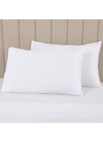 اشتري Ashley Pillow Cover 50X75 Cm - White في الامارات