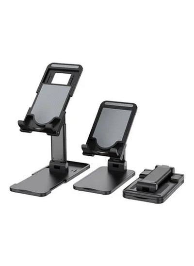 اشتري Adjustable Mobile Phone Holder 14.4 X 3.5 X 9.7cm Black في الامارات