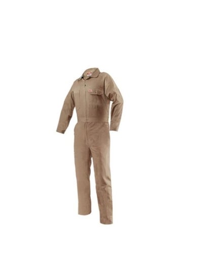 Buy Uniform Long Sleeve Work Ware Cotton Coverall 200GSM in UAE