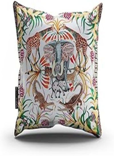 Buy Naguib Selim KBO 334 Modern Cushion Billow, Multicolor in Egypt