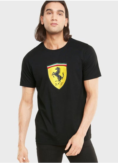 Buy Ferrari Race Big Shield T-Shirt in UAE