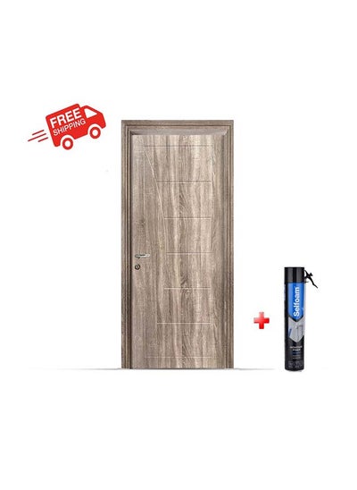 Buy Barry wood interior door Groats 90/80 CM CODPP200-112 in Egypt