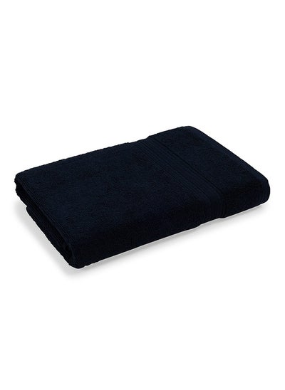 Buy Home Essential Bath Towel, Navy - 400 GSM, 65x130 cm in UAE