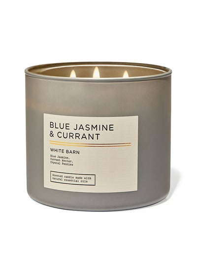 Buy Blue Jasmine And Currant 3-Wick Candle in Saudi Arabia