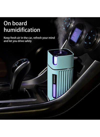 اشتري Humidifier for Smart Air Humidifier with Color LED Light for Office Car Bedroom في السعودية