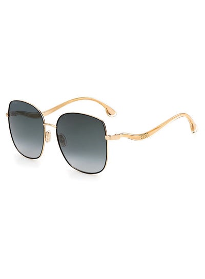 Buy Women's UV Protection Square Sunglasses - Mamie/S Gold Blck 60 - Lens Size 60 Mm in Saudi Arabia