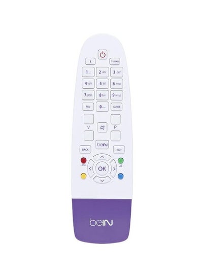 Buy Universal Receiver Remote Control White Purple in UAE