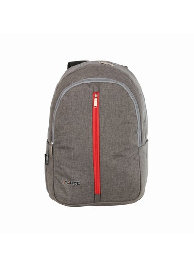 اشتري FORCE Unesex Backpack Linen Dark Gray في مصر