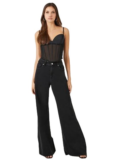 Buy Loose Fit Wide-Leg Jeans in Egypt