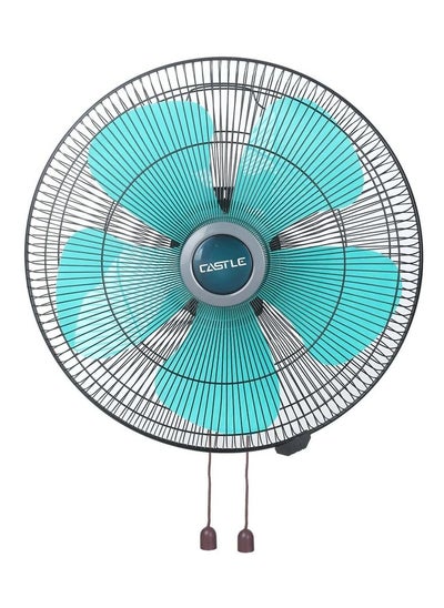 Buy Castle Faw 1018 Wall Fan, 18 Inches,5 Blades, 3 Speeds - Green in Egypt