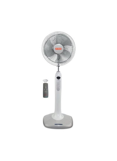 Buy Fresh Piano Stand Fan, 18 Inch, White - 500013541 in Egypt