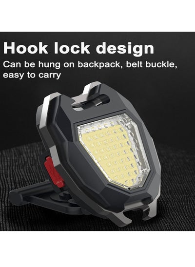 Buy Mini LED Working Light Portable Keychain Flashlight Camping COB Lamp For Lighter Bottle Opener Emergency Light in UAE