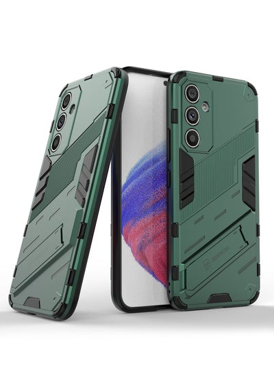 Buy Samsung Galaxy A54 Mobile Case Cover with Hybrid Heavy Duty Protection Shockproof Back Cover with Anti-Fingerprint Anti-Scratch Protector with Defender Kickstand Free Hand Watching TV in UAE