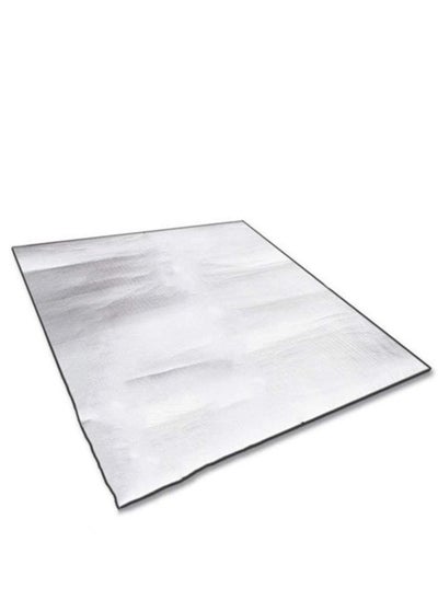 Buy Camping Mat Foam Foil Blanket for Camping Foam Pad Insulating Foil Mat Sleeping Tent Pad Thermal Aluminum Camping mat for Reflecting Heat in UAE