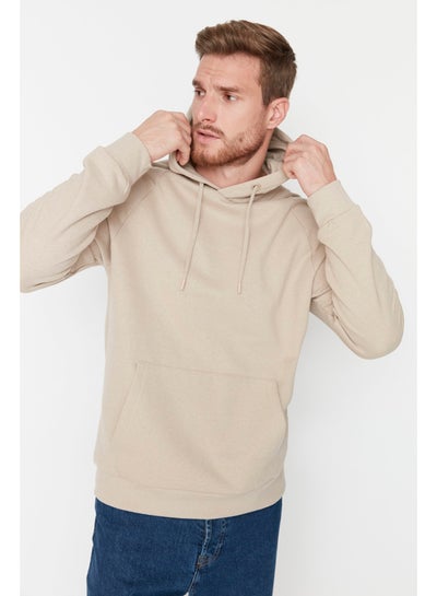 اشتري Sweatshirt - Beige - Regular fit في مصر