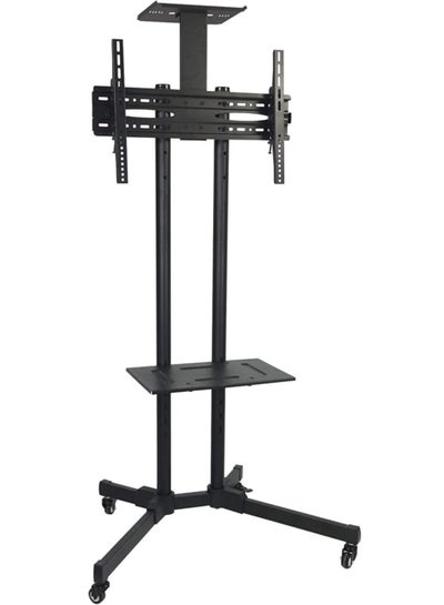 Buy Universal TV Floor Stand for 32 inches to 70 inches Black in UAE