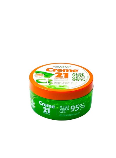 Buy Creme 21 Moisturizing 95% Aloe Vera Gel 300 ml in Egypt