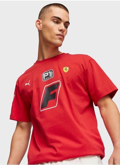 Buy Ferrari Race Garage Crew T-Shirt in UAE