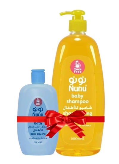 Buy Nunu Shampoo 1L + Baby Bath 200ml in Egypt