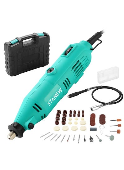 Buy DEWINNER Rotary Tool Kit 135W with 234pc Accessory Set & Storage Case, Variable Speed 8000-33000rpm, Ideal for DIY, Woodwork & Hobby Craft in UAE