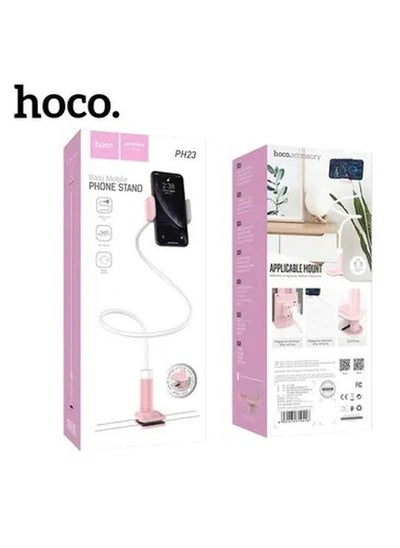 Buy Mobile Phone Stand Pink/White in UAE