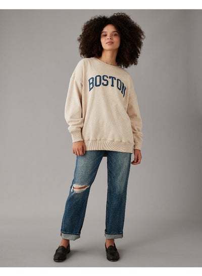 Buy AE Oversized Maine Graphic Sweatshirt in Saudi Arabia