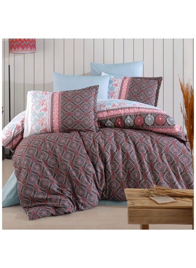 Buy Flat Bed sheet Set Cotton 4 pieces size 240 x 250 cm Model 219 from Family Bed in Egypt