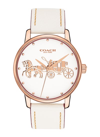 اشتري Round Analog Women's Chalk Case Wrist Watch - 14502973 في الامارات