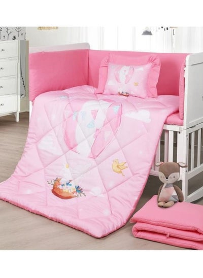 Buy 5-Piece Baby Crib Bedding Set in Saudi Arabia