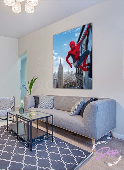 Buy Hanging Amazing Spiderman Decorative Wall Art Wall Decor Card Board MDF Home Decor for Living Room, Drawing Room, Office Room and Bedroom 40CM x 60CM in Saudi Arabia