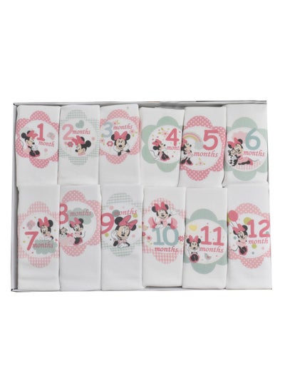 Buy A Set of 12 Barbitose For Newborns Decorated With The Names Of The Months in Saudi Arabia