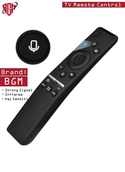 Buy Voice Remote Control for Samsung Smart TV,KOOMOER Low Power Tech Remote,Compatible for BN59-01312A,All Samsung with Voice Function Smart Curved Frame QLED LED LCD 8K 4K TVs in UAE