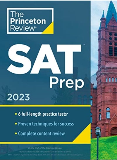 Buy Princeton Review SAT Prep, 2023: 6 Practice Tests + Review & Techniques + Online Tools in UAE