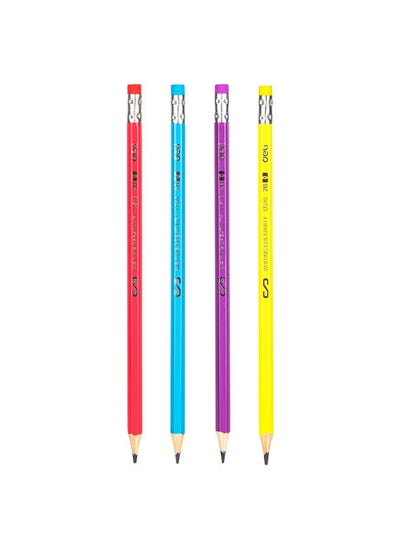 Buy Graphite 2B Pencil With Eraser Box 12 Pcs in Egypt