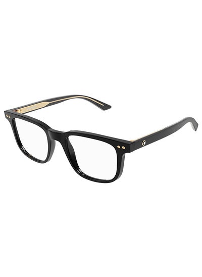 Buy Men's Rectangle Eyeglasses - MB0256O 001 51 - Lens Size: 51 Mm in UAE