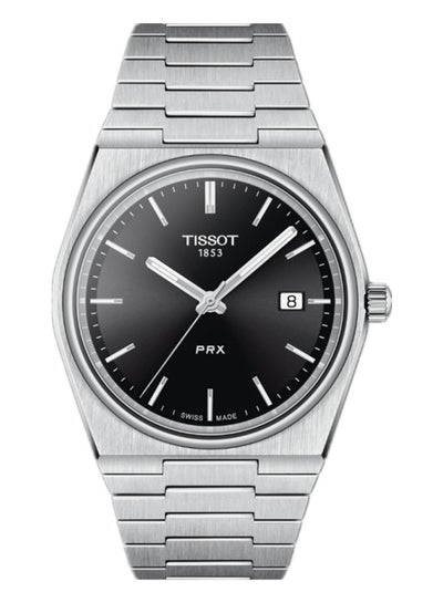 اشتري TISSOT Prx Men's Swiss Quartz Watch 40mm T137.410.11.051.00 في السعودية