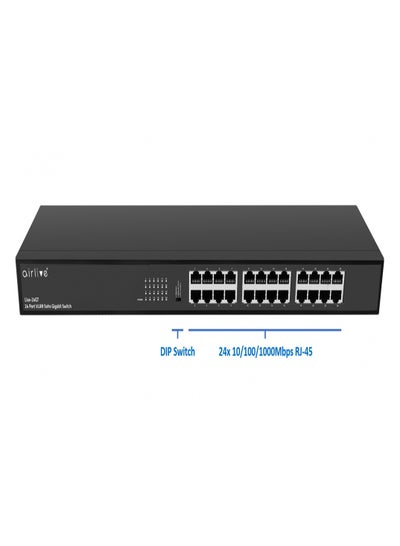 Buy plug-and-play Fast Ethernet switch , Live-24GT switch is equipped with 24x 10/100/1000Mbps in Egypt
