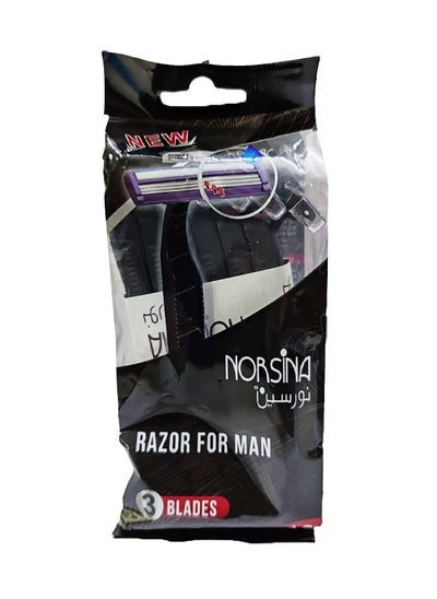 Buy 3 Blades Razor For Man 12 pcs in Saudi Arabia