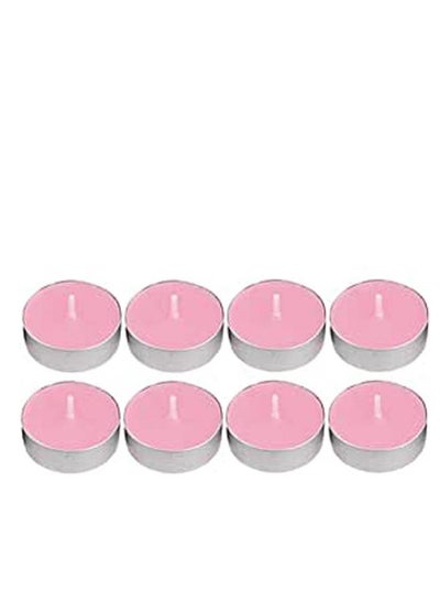 Buy Scented Candles - Pink 8 Pcs in Egypt