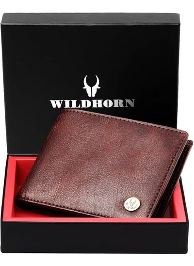 Buy WildHorn Brown Men's Wallet in UAE