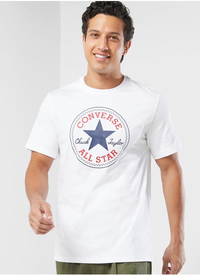 Buy Standard Fit Center Front Large Logo Star T-Shirt in Saudi Arabia