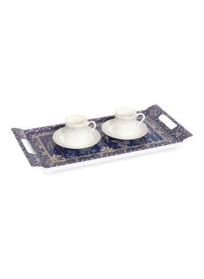 Buy Zeni Tray 40X19 Eclectic Chic in UAE