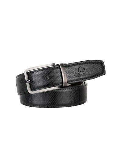 Buy CLUB SPUNKY Reversible PU - Leather belt for men stylish leather branded leather belt for mens (1 Year Warranty) in UAE