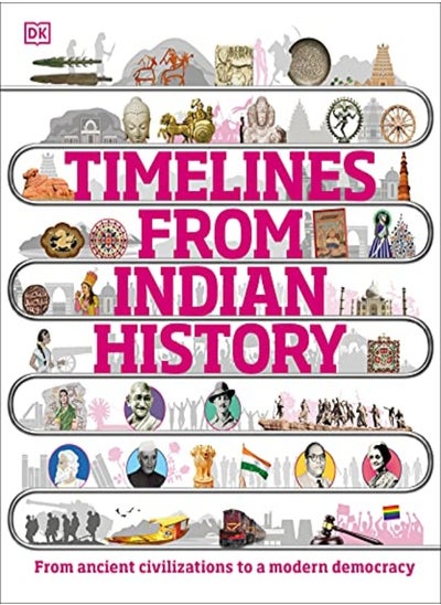 Buy Timelines From Indian History by DK Hardcover in UAE